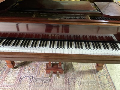 Lot 65 - A Challen baby grand piano, height 100cm,...