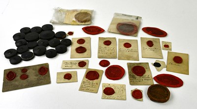 Lot 5011 - A collection of 19th century rosewood/ebony...