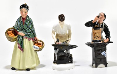 Lot 737 - ROYAL DOULTON; three figures comprising HN1953...