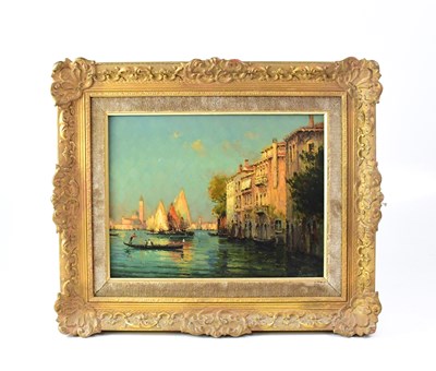 Lot 476 - NOEL BOUVARD (1912-1975); oil on canvas,...