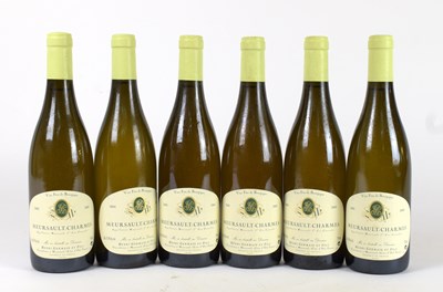 Lot 4306 - WHITE WINE; six bottles Meursault-Charmes,...