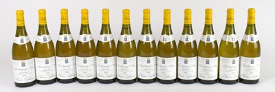 Lot 4212 - WHITE WINE; twelve bottles Montagny 1er Cru...
