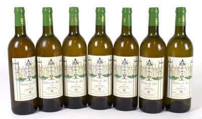 Lot 4308 - WHITE WINE; seven bottles Chateau du Seuil...