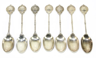 Lot 2108 - WALKER & HALL; a collection of seven...