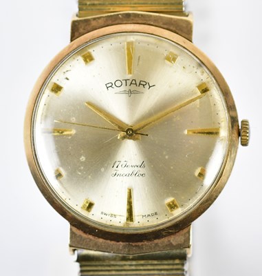 Lot 2927A - ROTARY; a 9ct cased gentleman's wristwatch,...