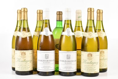 Lot 4311 - WHITE WINE; nine bottles mixed white wine...