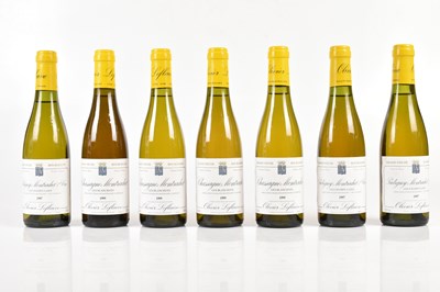 Lot 4312 - WHITE WINE; seven half bottles,...