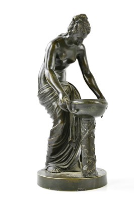 Lot 5158 - A late 19th century bronze figure representing...