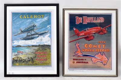 Lot 903 - PHIL MAY; a signed print, ‘London to Melbourne,...