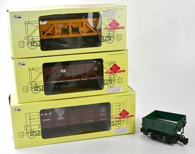 Lot 4346 - ARISTO; a group of three G scale carriages...