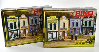 Lot 4463 - PIKO' two 'Pleasantown Collection' kits, both...