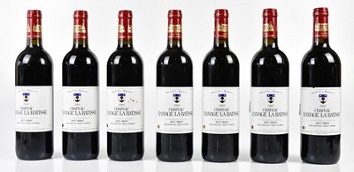 Lot 4188 - RED WINE; seven bottles Château Ramage La...