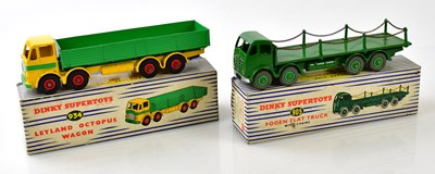 Lot 4465 - DINKY SUPERTOYS; two boxed models, 905 Foden...