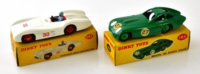 Lot 4565 - DINKY TOYS; two boxed model vehicles, 163...