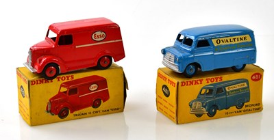 Lot 4458 - DINKY TOYS; two boxed model vehicles, 450...