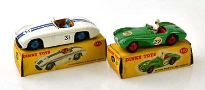 Lot 4460 - DINKY TOYS; two boxed model vehicles, 110...