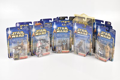 Lot 4612 - STAR WARS; a group of eleven figures...