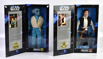 Lot 4614 - STAR WARS; two Collector Series figures...