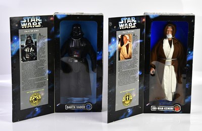 Lot 4616 - STAR WARS; two Collector Series figures...