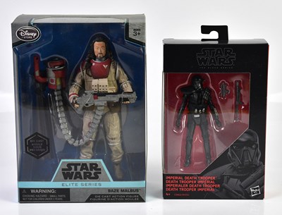 Lot 4597 - STAR WARS; a Black Series 'Imperial...