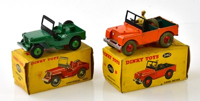 Lot 4552 - DINKY TOYS; two boxed model vehicles, 340...