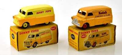 Lot 4544 - DINKY TOYS; two boxed model vehicles, 480...