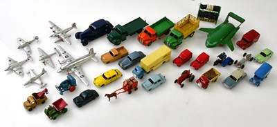 Lot 4549 - A collection of model vehicles and aeroplanes...