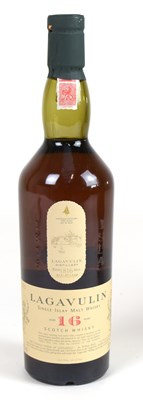 Lot 4019 - WHISKY; a single bottle Lagavulin Single Islay...