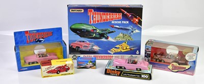 Lot 4656 - THUNDERBIRDS; a Dinky 'Lady Penelope's FAB1',...