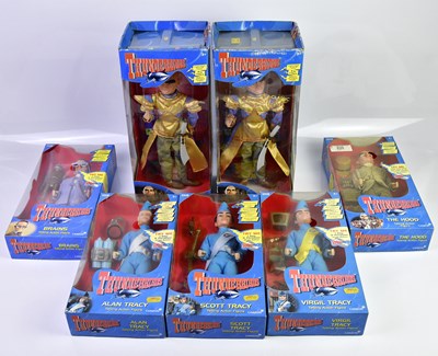 Lot 4658 - THUNDERBIRDS; a group of five figures, 'The...