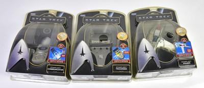 Lot 4661 - STAR TREK; three Playmate toys, 'Star Fleet...