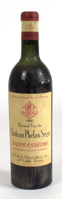 Lot 4299 - RED WINE; a single of Château Phelan Segur...