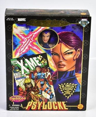 Lot 4647 - MARVEL DIVAS; a Toy Biz 'Psylocke' figure, boxed.