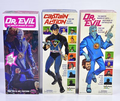 Lot 4650 - DR EVIL; a Playing Mantis Dr Evil figure, a...