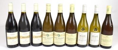 Lot 4199 - WHITE WINE; nine bottles mixed white wine...