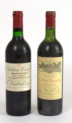 Lot 2825 - RED WINE; a bottle Château Calon-Segur Grand...