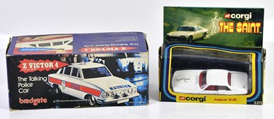 Lot 4667 - THE SAINT; a Corgi Jaguar XJS, with a Z Victor...