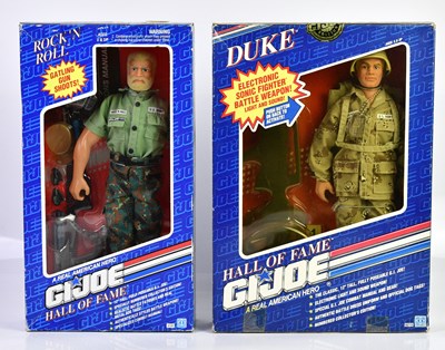 Lot 4634 - G.I. JOE; two Hall of Fame figures, comprising...