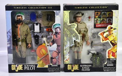 Lot 4477 - G.I. JOE; two Timeless Collection figures,...