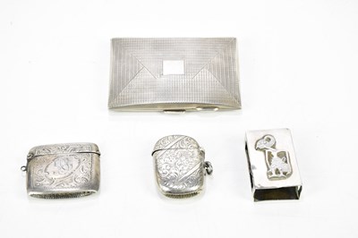 Lot 1068 - FREDERICK FIELD LTD; a George V hallmarked...