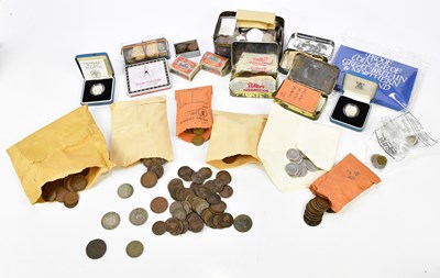Lot 1173 - A collection of British and foreign coins to...