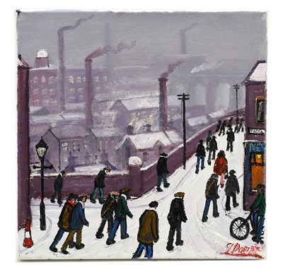 Lot 1306 - JAMES DOWNIE (born 1949); oil on canvas,...