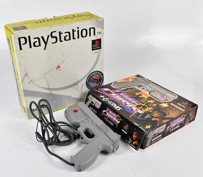 Lot 4485 - SONY; a Play Station, together with a 'Time...