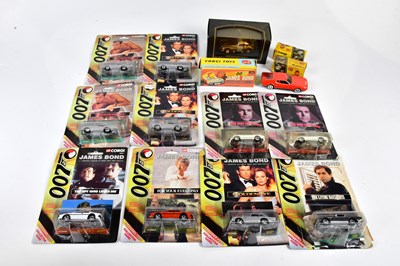Lot 4554 - JAMES BOND; a group of Corgi diecast toys to...