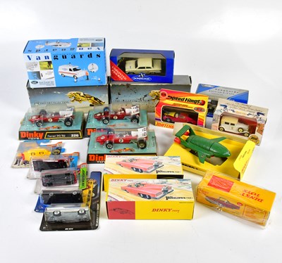 Lot 4469 - DINKY; a group of diecast cars to include...