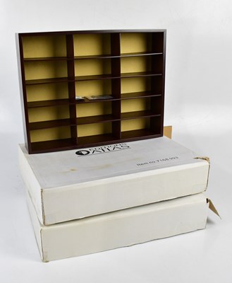 Lot 4626 - ATLAS EDITIONS; two modern display shelves,...