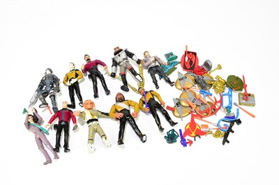 Lot 4619 - STAR TREK; a small quantity of figures to...