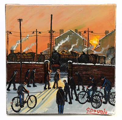 Lot 1301 - JAMES DOWNIE (born 1949); oil on canvas, 'The...