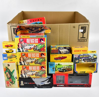 Lot 4607 - A large collection of empty diecast car toy...