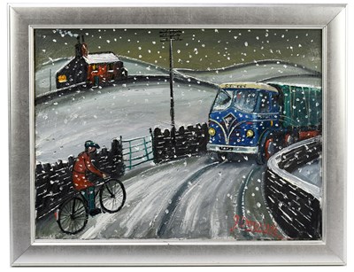 Lot 1315 - JAMES DOWNIE (born 1949); oil on canvas,...